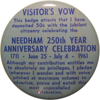 Visitor's Vow Pin