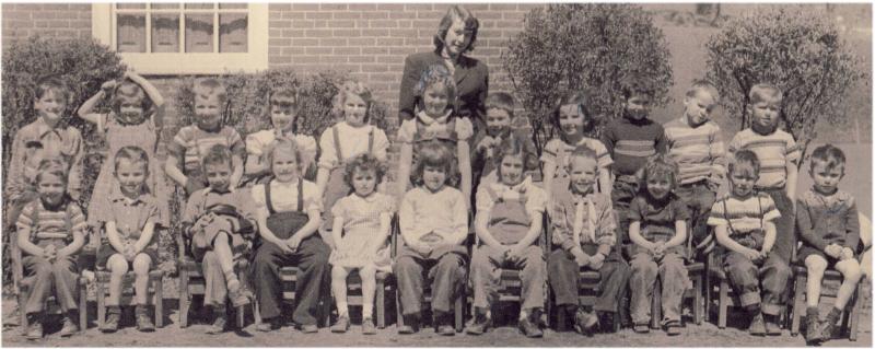 Dwight Elementary Kindergarten, circa 1951