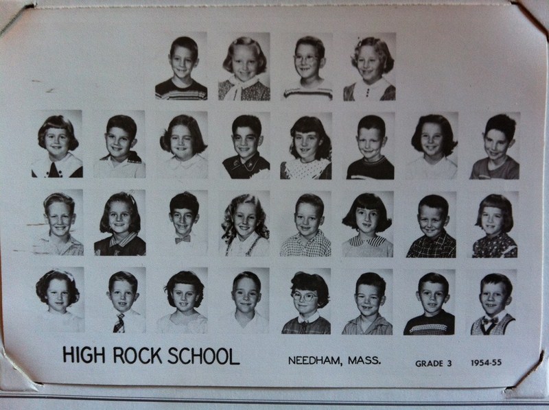 High Rock Elementary 3rd Grade 1954