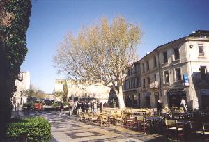 Main square in Avignon.