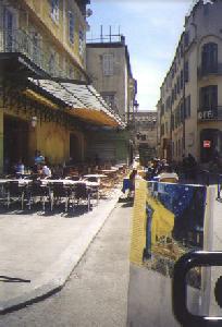 The café used as the basis for Van Gogh's "Café Terrace at Night."