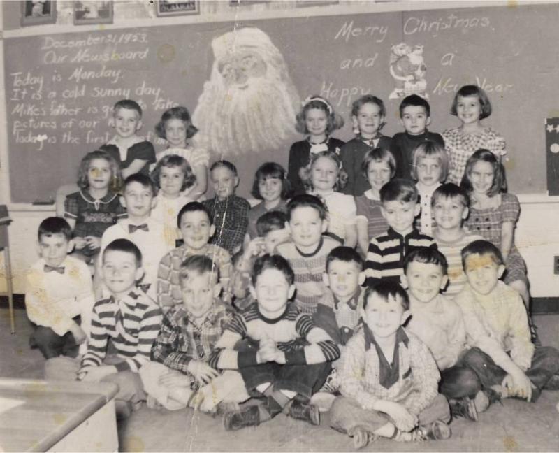 Broadmeadow Elementary 2nd Grade, December 1953