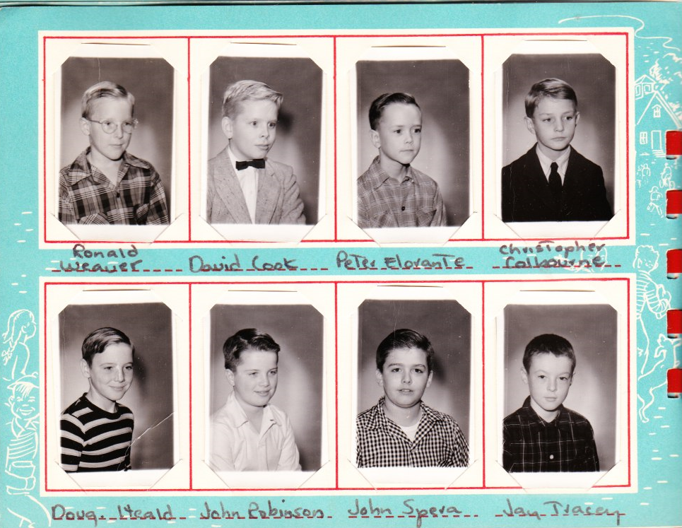 Broadmeadow 5th grade 1956