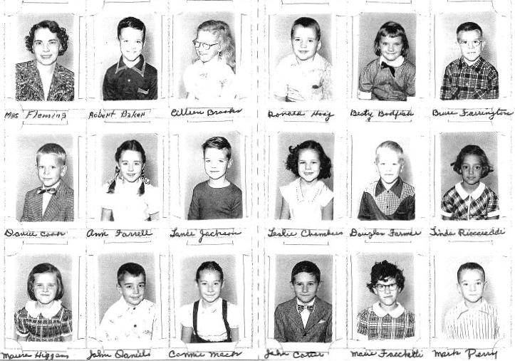 Carter Avery School Grade 2, 1953