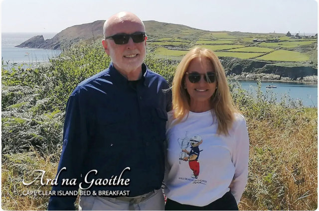 Joe Driscoll and Carmi Paris in Ireland