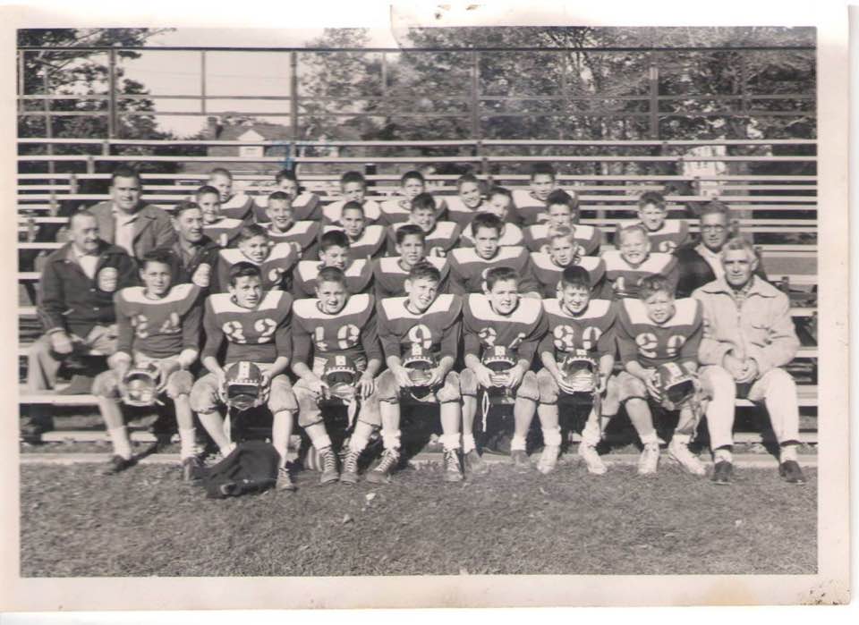 Pop Warner Football Circa 1958