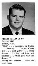 Phil Lindsay's Yearbook Entry