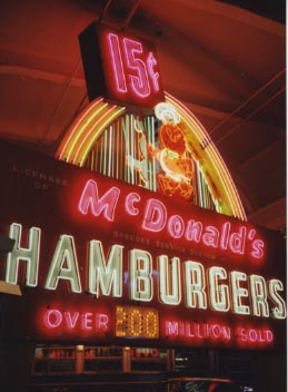 15-cent McDonalds Hamburgers