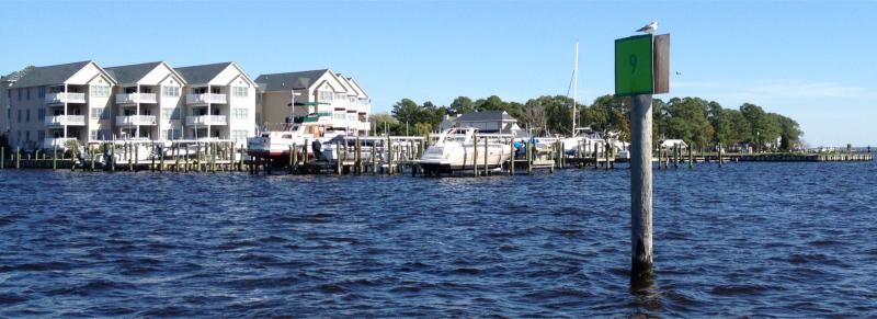 Day Beacon from the water