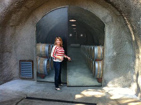 Entrance to the caves