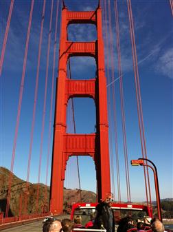 On the bridge