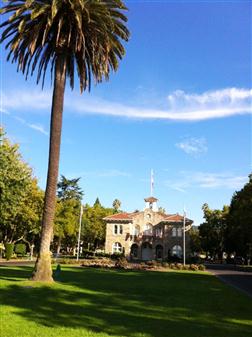 A local government building