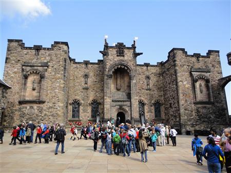 Edinburgh Castle inside