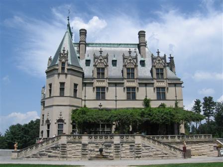 The Biltmore House, rear
