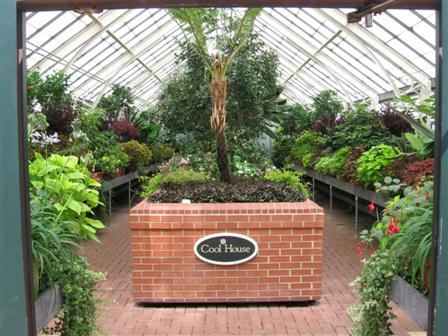 One of several greenhouses