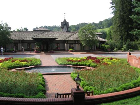 Front of winery