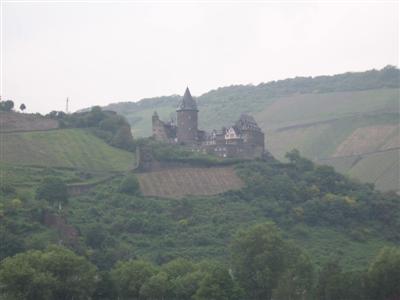 Burg Stahleck (castle) above Bacharach (today a youth hostel)