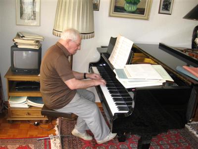 Karl at the piano