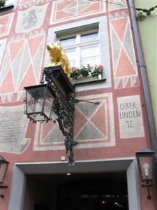 The entrance to our restaurant