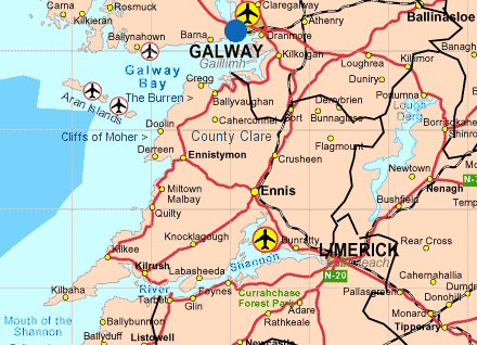 County Clare Map