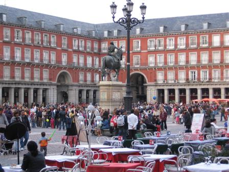 Plaza in Madrid