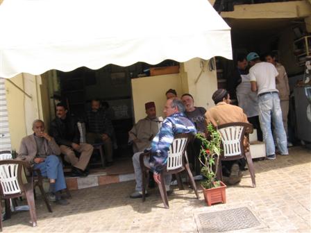 Street scene in Morocco