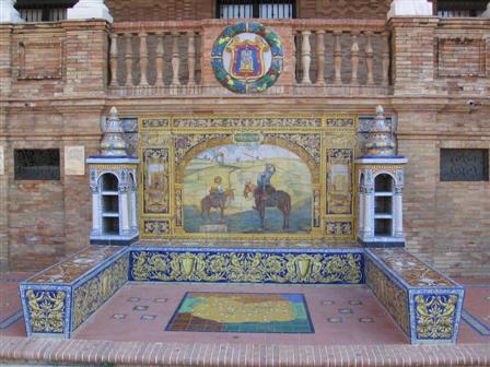 Plaza de Espana province alcove