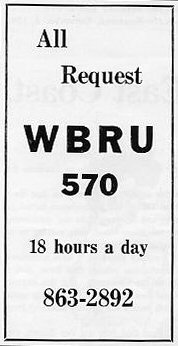 WBRU AM print ad