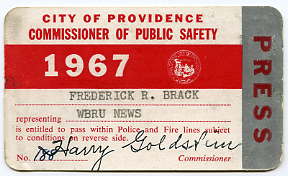 City of Providence Press Pass