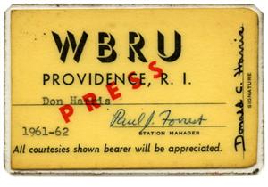WBRU press pass